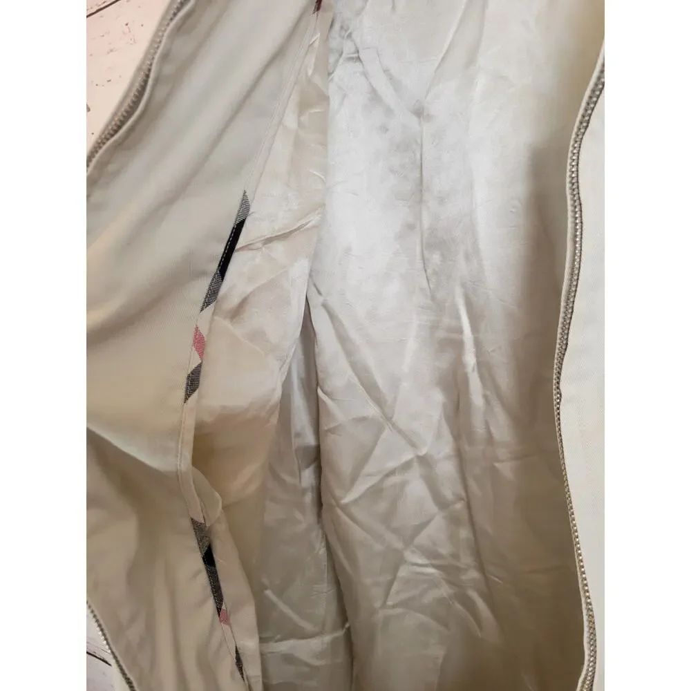 Pendleton Tan Full Zip Removable Hood Windbreaker Jacket Men's Size Medium